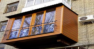 Внешняя отделка балкона Ногинск цена от 1054 руб. м/2.